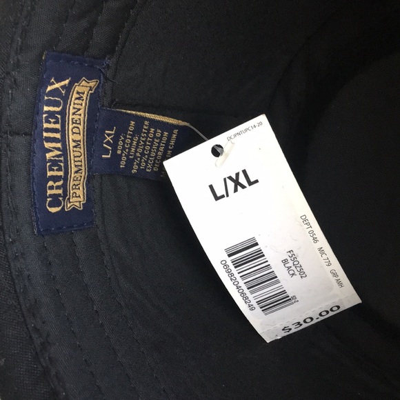 🆕 Cremieux Premium Denim Men’s Fedora L/XL - Picture 8 of 8